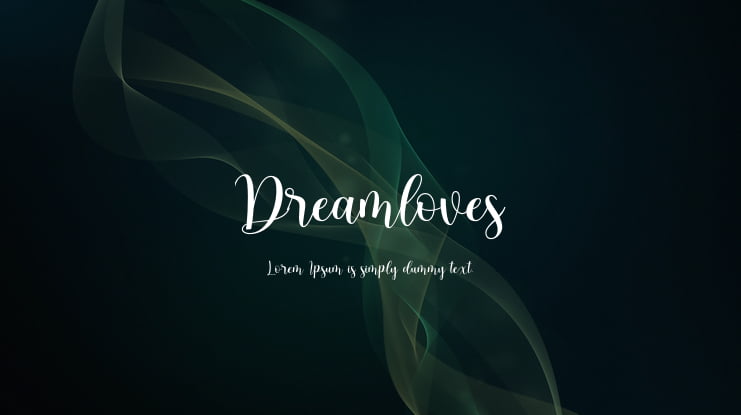 Dreamloves Font