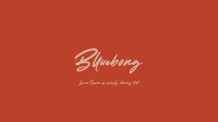 Blluebong Font