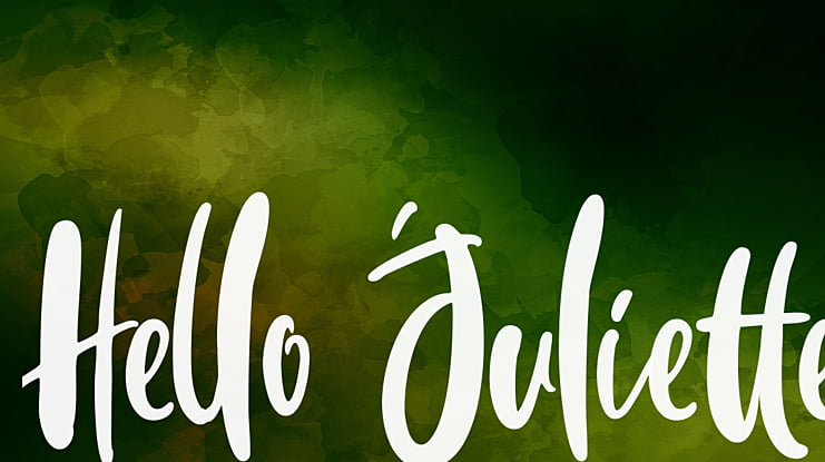 Hello Juliette Font