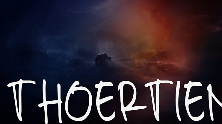 THOERTIEN Font