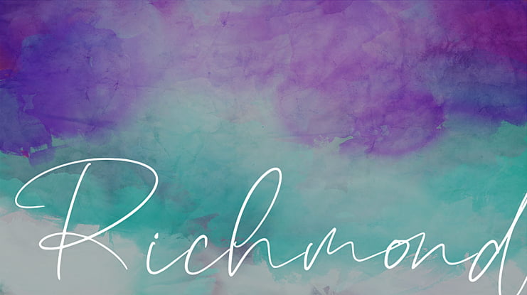 Richmond Font