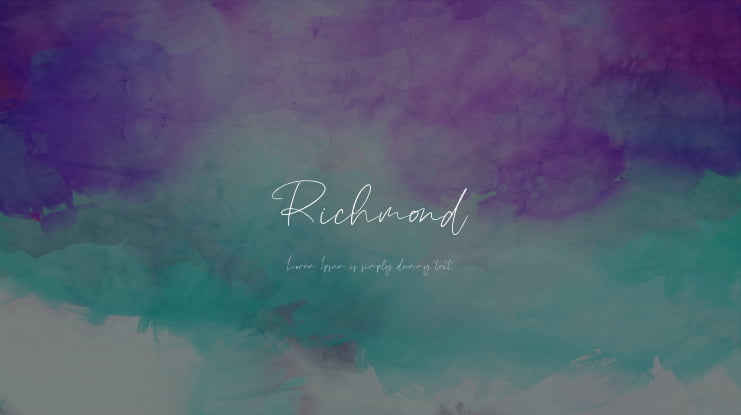 Richmond Font