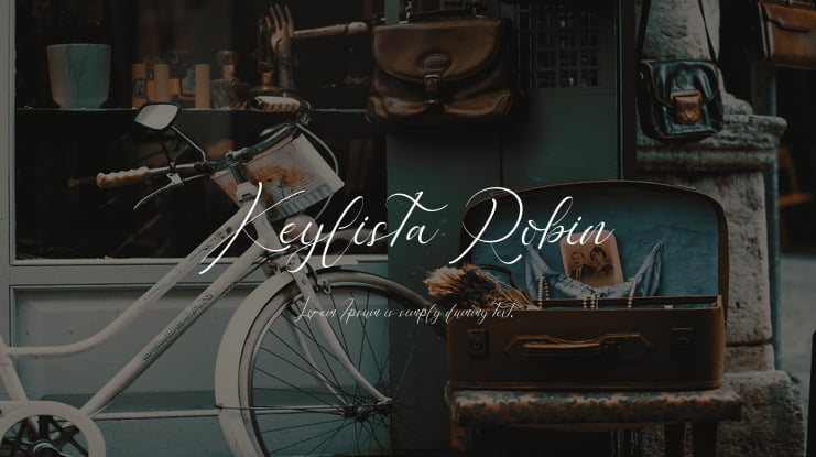 Keylista Robin Font