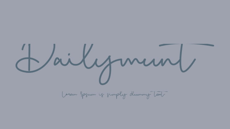 Dailymunt Font