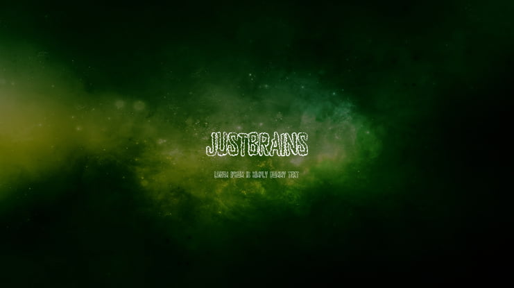 JustBrains Font