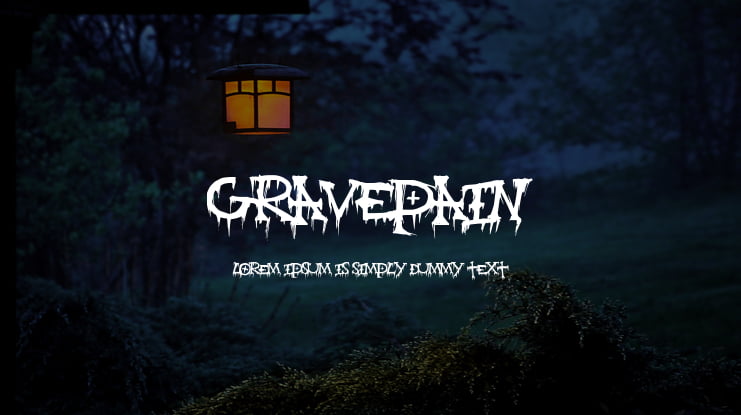 GravePain Font