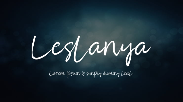 Lestanya Font