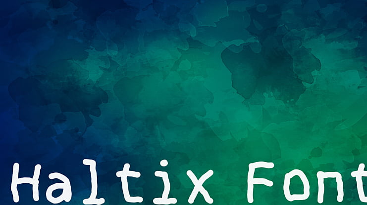 Haltix Font