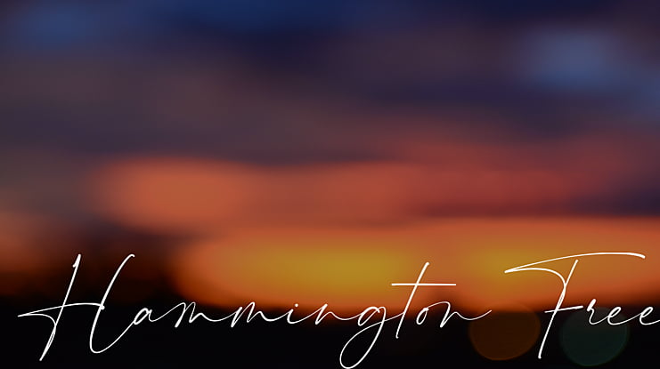 Hammington Free Font