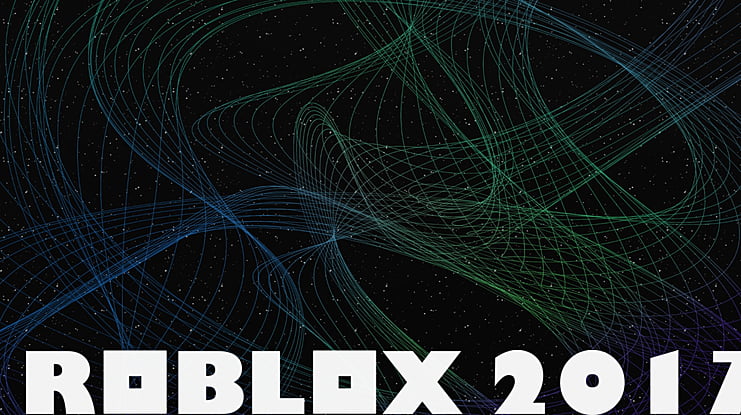 Roblox 2017 Font : Download Free for Desktop & Webfont