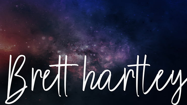 Brett hartley Font