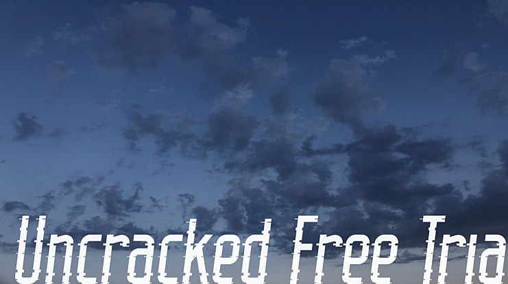 Uncracked Free Trial Font