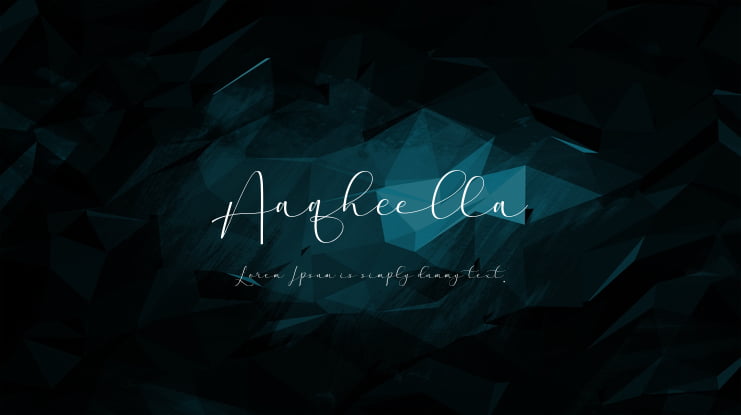 Aaqheella Font