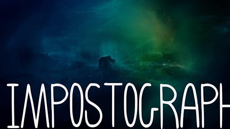 Impostograph Font