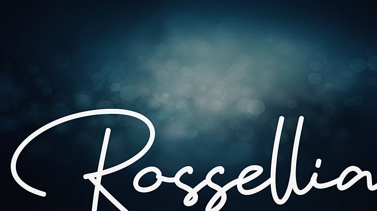 Rossellia Font