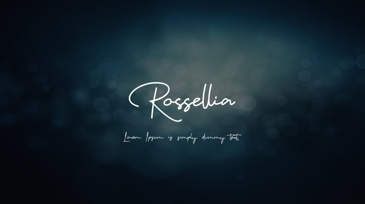 Rossellia Font