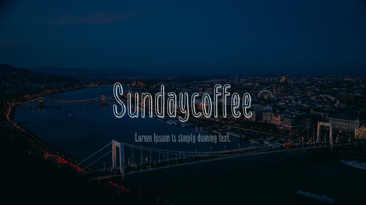 Sundaycoffee Font