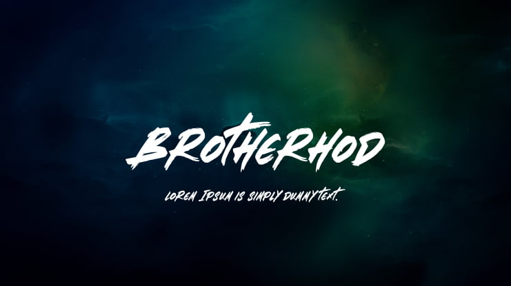 Brotherhod Font