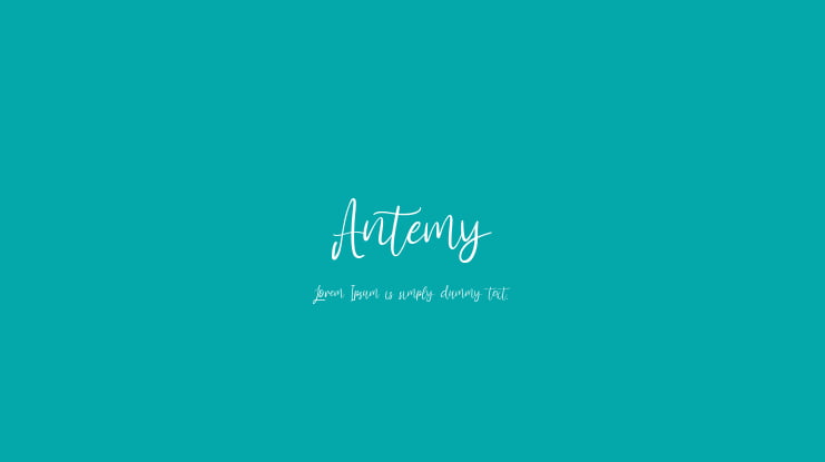 Antemy Font