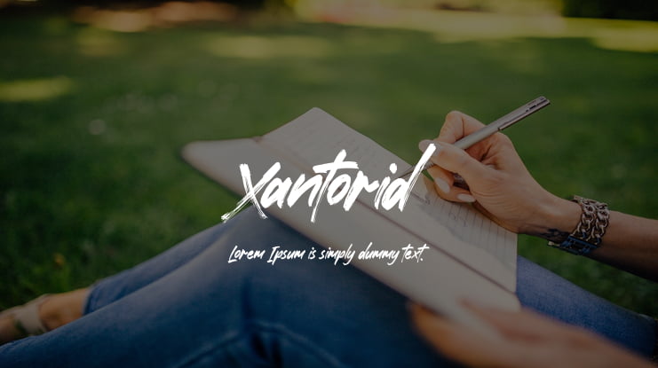 Xantorid Font