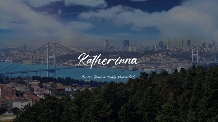 Katherinna Font Family