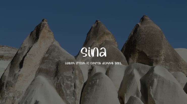 Sina Font