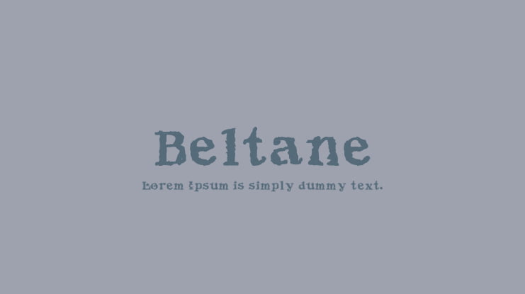 Beltane Font