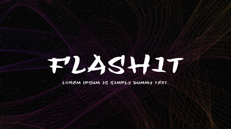 Flashit Font