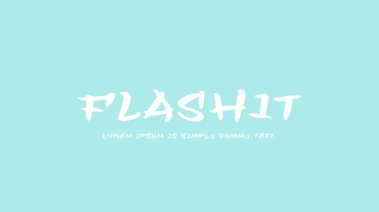 flashit font