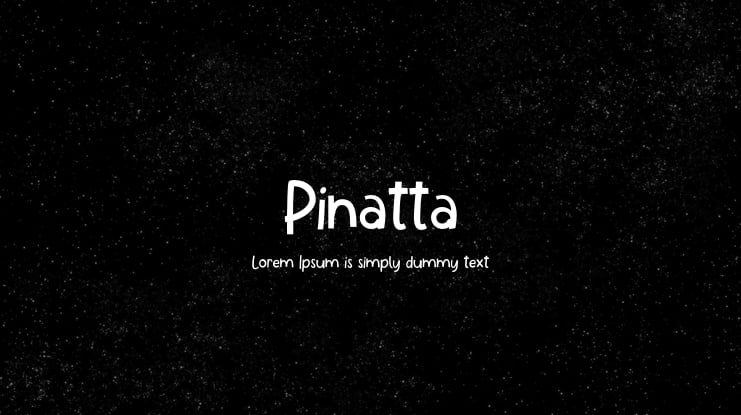 Pinatta Font