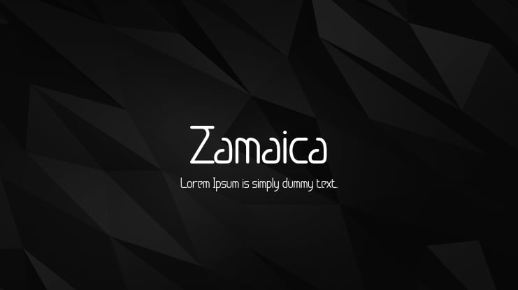 Zamaica Font