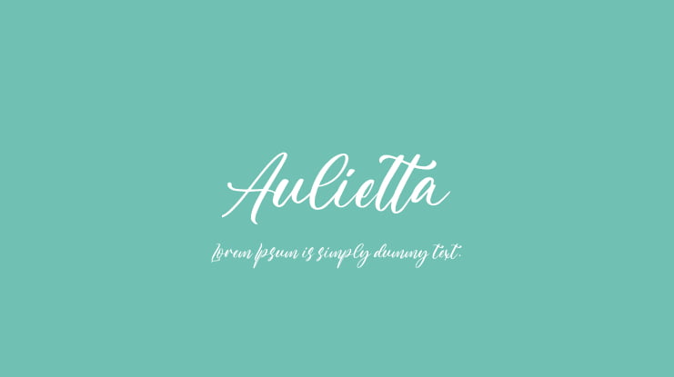 Aulietta Font