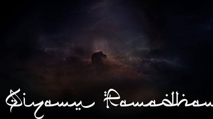 Qiyamu Ramadhan Font