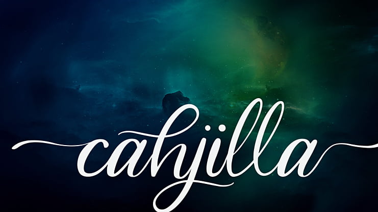 cahjilla Font