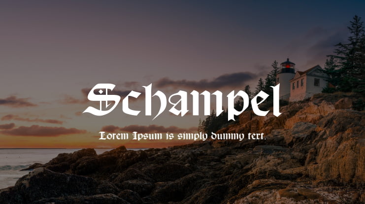 Schampel Font