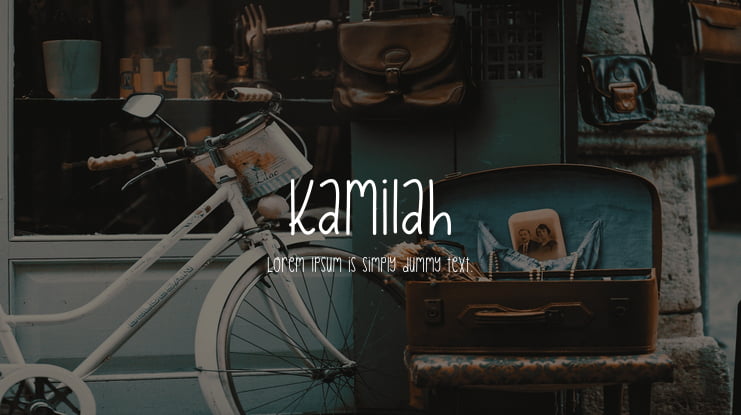 Kamilah Font