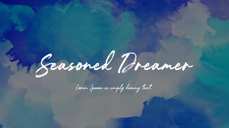 Seasoned Dreamer Font