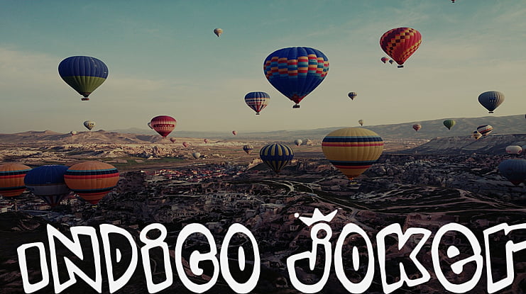 Indigo Joker Font