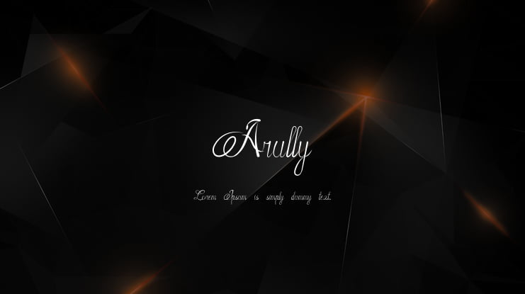 Arully Font