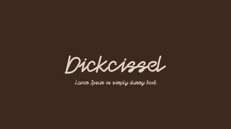 Dickcissel Font