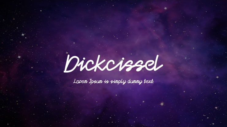 Dickcissel Font