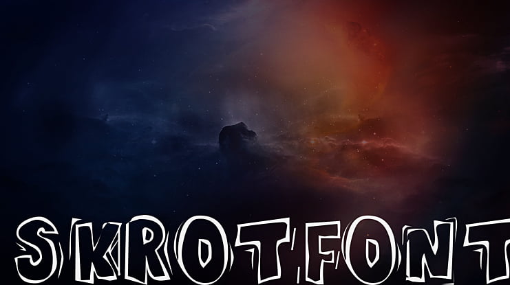 Skrotfont Font