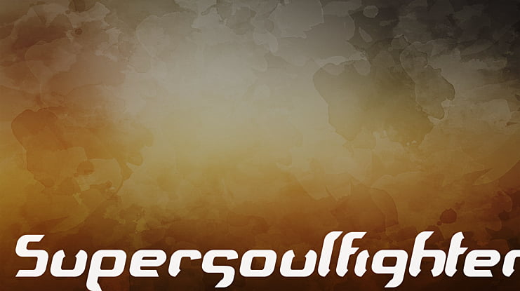 Supersoulfighter Font