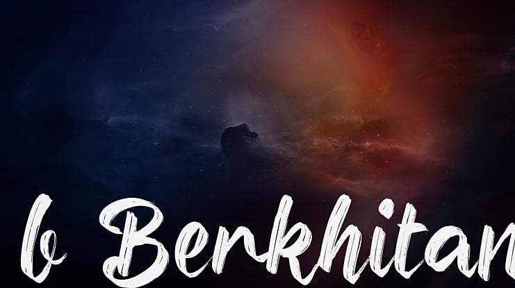 b Berkhitan Font