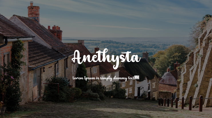 Anethysta Font