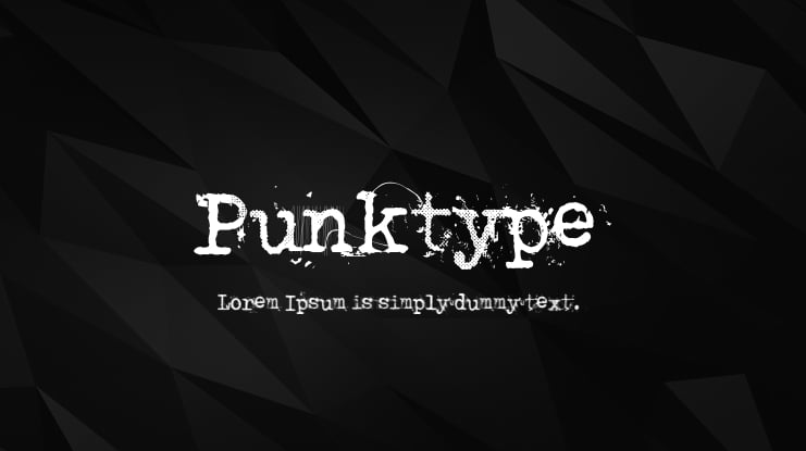 Punktype Font