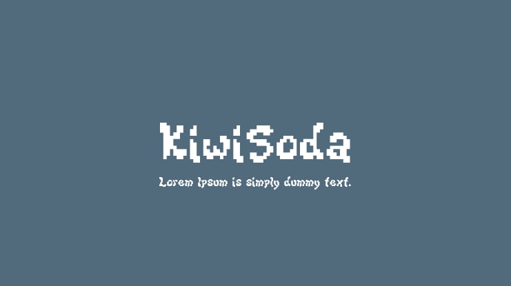 KiwiSoda Font