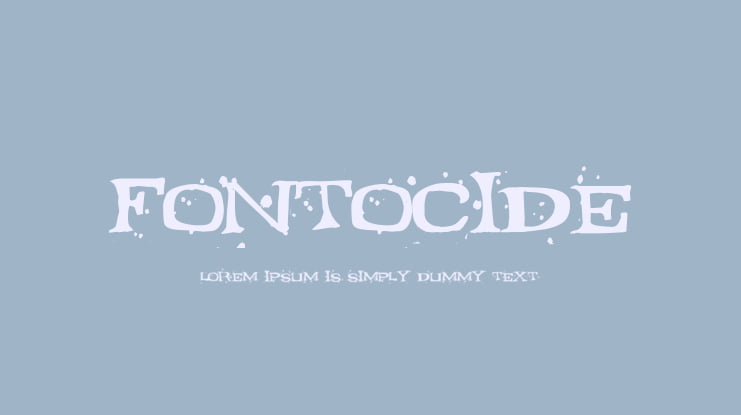 Fontocide Font