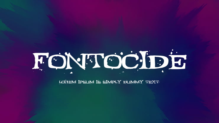 Fontocide Font