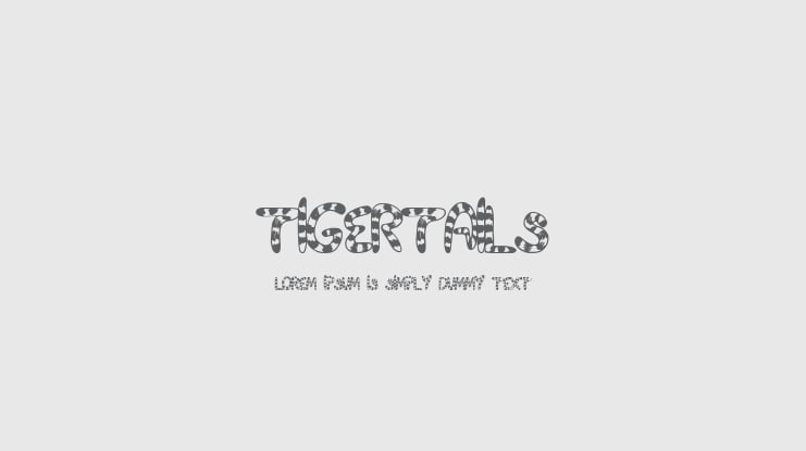 TigerTails Font